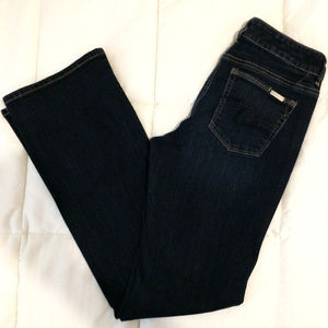 WHBM Blanc Boot Leg Jeans Medium Wash 6R